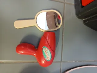 Cozinha de Brinquedo Vermelha e Branca