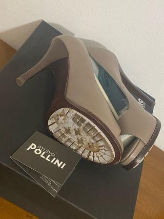 Sandali Studio Pollini Tg 38 Beige