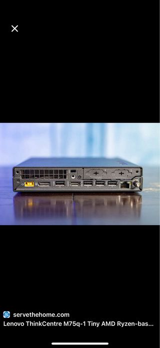 Lenovo ThinkCentre M75q Tiny Ordenador Sobremesa