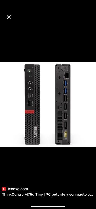 Lenovo ThinkCentre M75q Tiny Ordenador Sobremesa