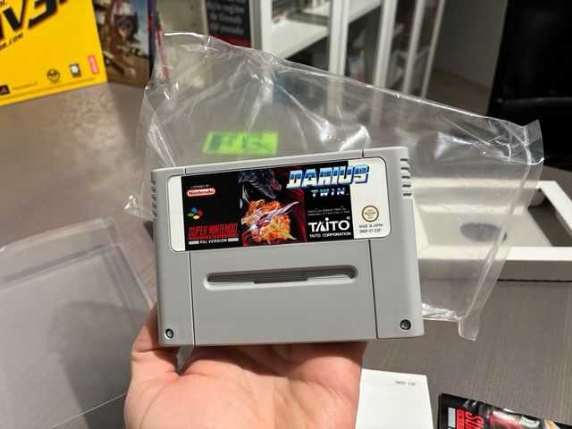Darius Super Nintendo SNES PAL Taito