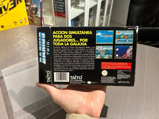 Darius Super Nintendo SNES PAL Taito