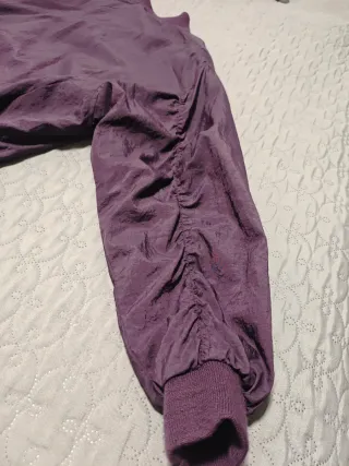 Chaqueta bomber vintage morada