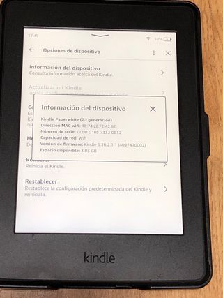 Amazon Kindle 7 Paperwhite
