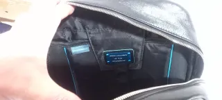 Zaino Piquadro Pelle Blu