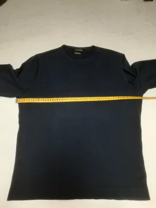 Jersey cuello redondo algodón extrafino