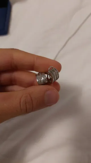 Conjunto Swarovski: Anillo, Pendientes y Colgante