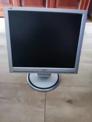 Monitor PC Philips Plata y Negro