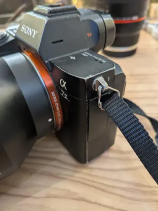 Sony a7III con caja y batería 39K disparos