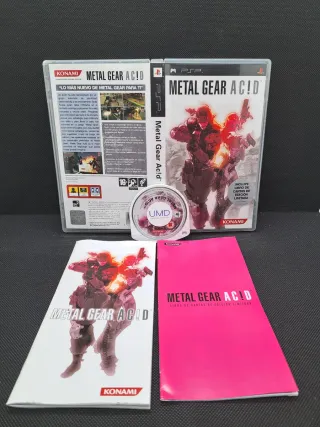 Metal Gear Solid Ac!d PSP Konami