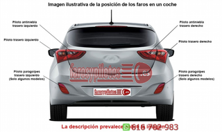 Espejo Carcasa Derecho Citroën Xsara Picasso año
