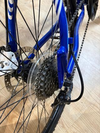 Bicicleta Orbea Azul MTB con suspensión