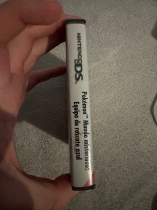 Pokemon Mundo Misterioso Equipo Rescate Azul DS