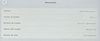 Apple iPad 10ª gen 64 GB Plata