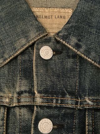 Cazadora Helmut Lang Vintage Dark Denim
