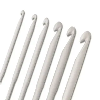 Set de 6 Ganchillos Pony Classic en Aluminio