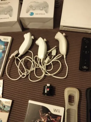 Pack Completo Wii + Juegos y Accesorios
