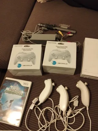 Pack Completo Wii + Juegos y Accesorios