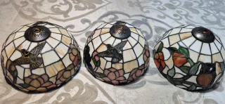 Lampade in vetro e metallo