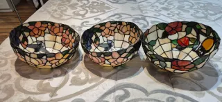 Lampade in vetro e metallo