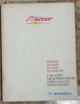 M68000 8-/16-/32-bit microprocessors: User's ma...