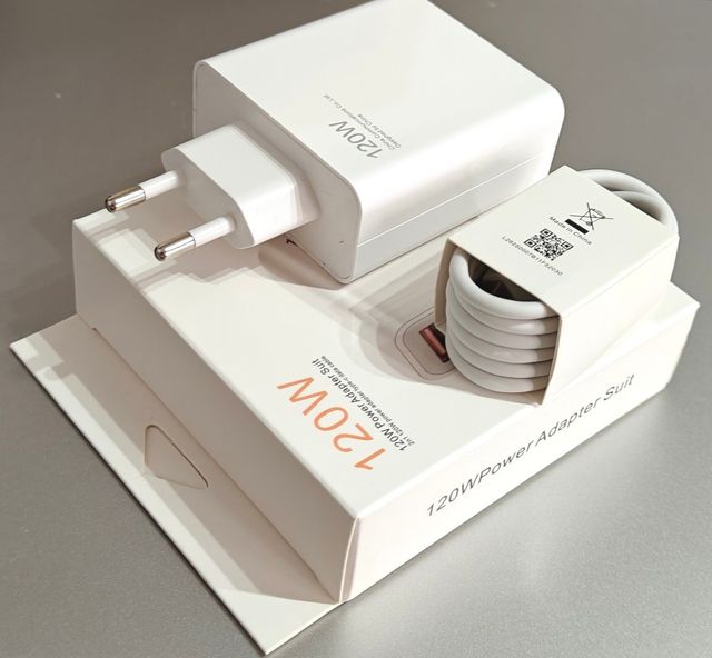 Cargador compatible Xiaomi POCO 120W y Cable USB C