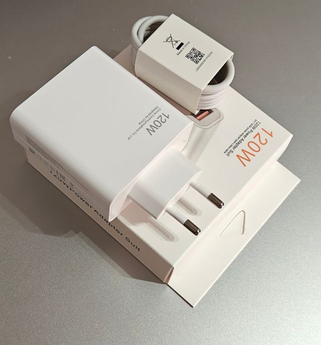 Cargador compatible Xiaomi POCO 120W y Cable USB C