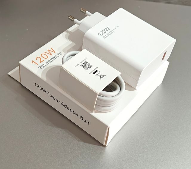 Cargador compatible Xiaomi POCO 120W y Cable USB C