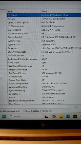 HP Elitebook 830 G8 Notebook