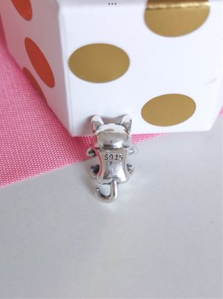 CHARM GATO GAT PARA PULSERA PANDORA CON CAJA