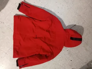 Abrigo Bershka Rojo Mujer