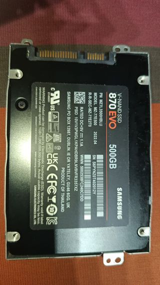 SSD Samsung 860 EVO 500GB
