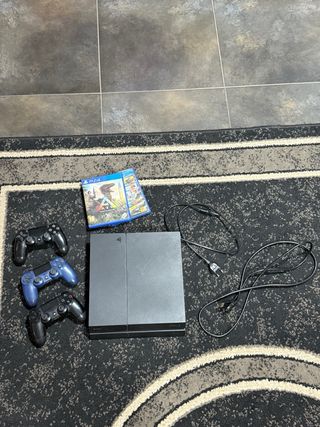 PS4 Fat + 3 mandos + GTA V + ARK (leer descripción