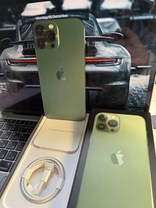iPhone 13 Pro Max Verde Nuevo 100% Batería