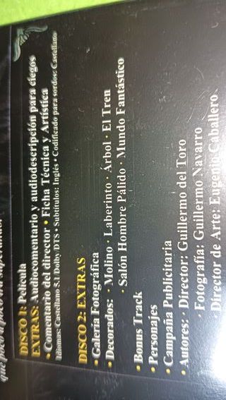 DVD El Laberinto del Fauno Edición Especial 2 Disc