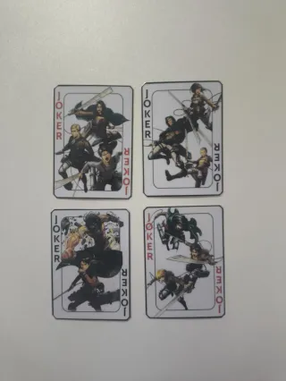 Baraja de Poker Attack on Titán