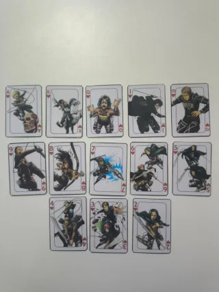 Baraja de Poker Attack on Titán