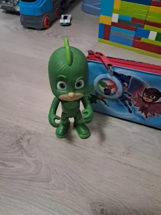 Figuras PJ Masks y Estuche