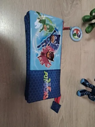 Figuras PJ Masks y Estuche