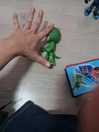 Figuras PJ Masks y Estuche