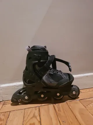 Patines en línea Talla 40 + Protecciones y Casco