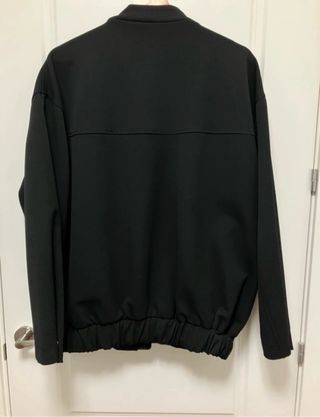 Cazadora Bomber Zara Negra Talla S