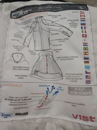 VIST ITALIA chaqueta ski L