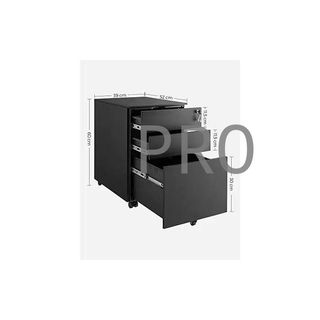 Archivador metálico - OFC60BK - SONGMICS