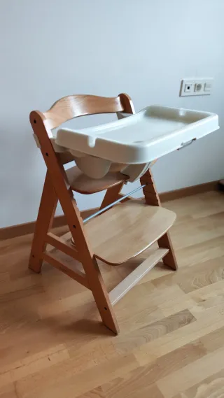 Trona evolutiva Hauck Alpha Plus + Bandeja