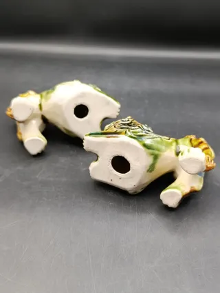 Figuras Dragones Foo Chinos Cerámica