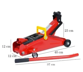 Crick Auto 2 Ton Cric Idraulico Per Auto Carrello