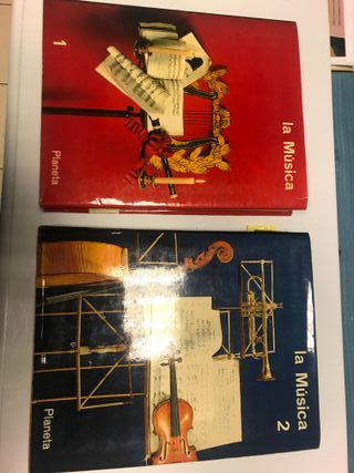 Libros de música Planeta - Vol 1 y 2