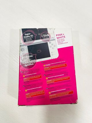 Scatola originale Nintendo New 3DS XL Rosa