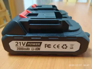 Baterías Li-Ion 20V 2000mAh